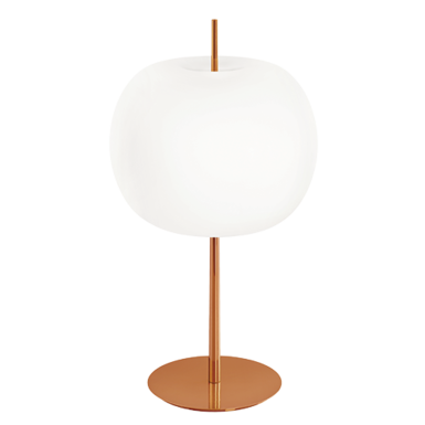 Lampe design Kundalini Kushi Cuivre Métal - Verre