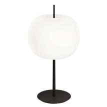 Lampe design Kundalini Kushi Noir Métal - Verre