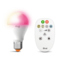 Ampoule E27 led color avec télécommande iDual Blanc Plastique
