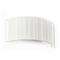 Applique design Faro Linda Abat-jour Blanc acier+tissu