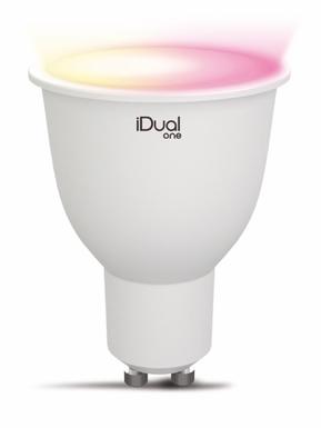 Ampoule GU10 Led color iDual Blanc Plastique