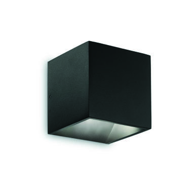 Applique extérieure led Ideal lux Rubik Noir Aluminium
