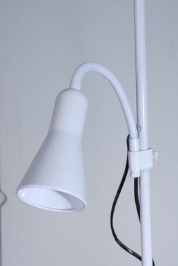 Lampadaire 2 lampes design Corep Mix Blanc Métal