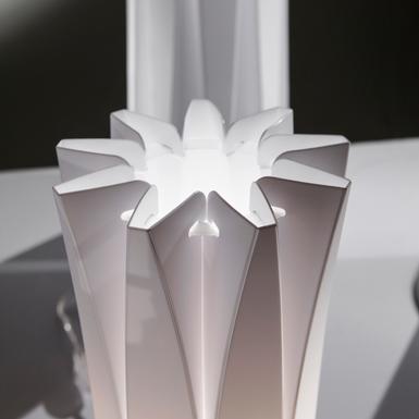 Lampadaire 2 lampes design Slamp Bach Blanc Technopolymère