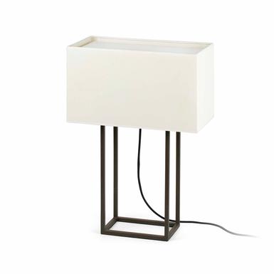 lampe a pose design beige /marron 29985 vesper Faro Vesper Métal