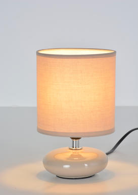Lampe design Corep Eva Beige Céramique