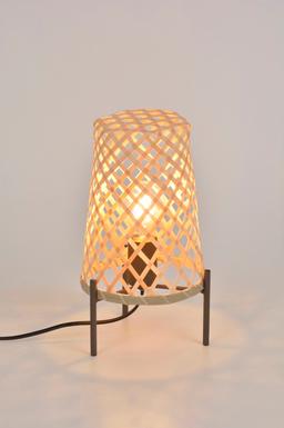Lampe design Corep Kami Beige Bambou