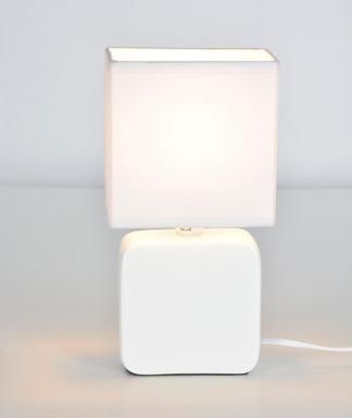 Lampe design Corep Lina Blanc Céramique