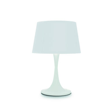 Lampe design Ideal lux London Blanc Métal - Tissus