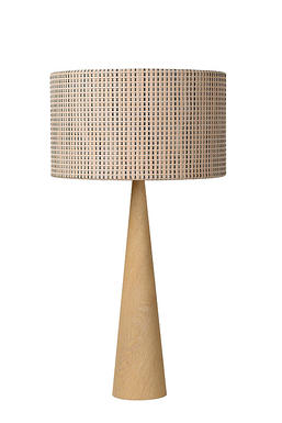 Lampe design Lucide Conos Beige Métal