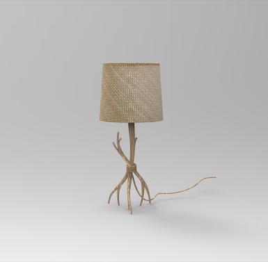 Lampe design Mantra Sabina Beige Métal