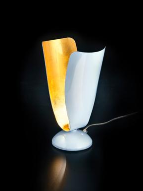 Lampe design Metal Lux Tropic Blanc Métal
