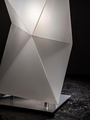 Lampe design Slamp Diamond Blanc Technopolymère