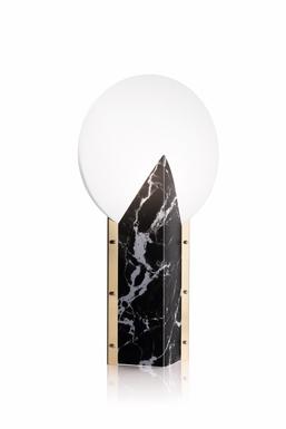 Lampe design Slamp Moon Noir Technopolymère