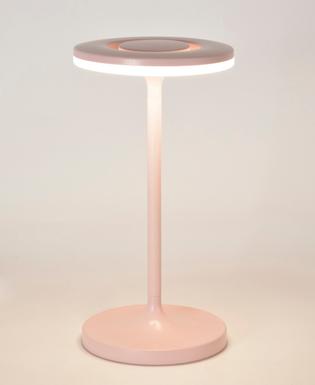 Lampe led Corep Loop Rose Plastique