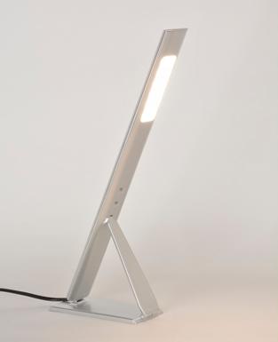 Lampe led Corep Stick Gris Plastique
