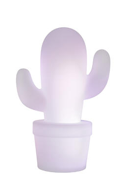 lampe led Lucide Cactus Blanc Polyéthylène