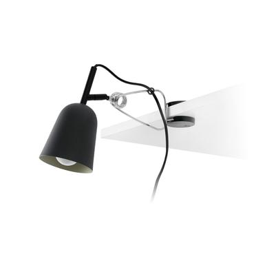 Lampe pince design Faro Studio Noir Métal