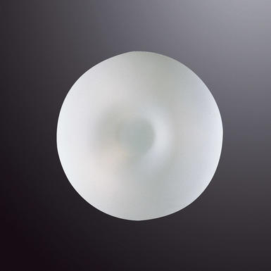 Plafonnier 3 lampes design Ideal lux Glory Blanc Verre