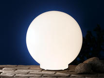 Boule extérieure lumineuse Wofi Lua Boule Blanc Polycarbonate