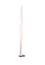 Lampadaire 2 lampes design Kundalini Shakti Blanc Plexiglas