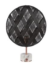 Lampe design Chanpen Diamond Noir et cuivre Forestier Chanpen Cuivre Tissu