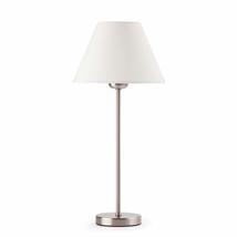 Lampe design Faro Nidia Nickel satiné Métal