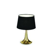 Lampe design Ideal lux London Or Métal - Tissus