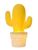 Lampe design Lucide Cactus Jaune Céramique