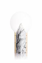 Lampe design Slamp Moon Blanc Technopolymère