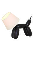 Lampe design Sompex Doggy Noir résine