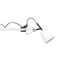 Lampe pince design Faro Studio Blanc Métal