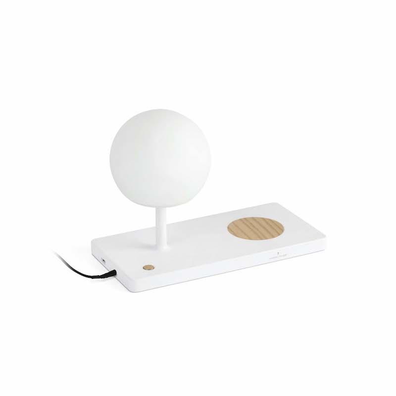 Lampe avec prise USB Faro Niko Blanc Métal – Lampes design chez  Web-Luminaire