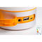 Lampe extérieure avec prise USB Faro Loud Orange Polycarbonate