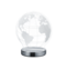 Lampe led Trio Globe Chrome Métal - Verre Acrylique