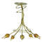 Lustre 5 lampes classique Cvl niobe bruni Bruni Laiton massif