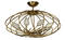 Plafonnier 8 lampes classique Cvl Phoenix bruni Bruni Laiton massif
