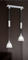 Suspension 2 lampes design Wofi Savannah Nickel mat Acier