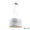 Suspension 3 lampes design Ideal lux Basket Chrome Métal