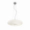 Suspension 3 lampes design Ideal lux Glory Blanc Verre